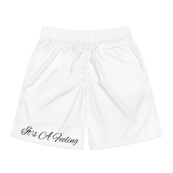 Jogger Shorts (White) - Life Is A GIFT - Image 2