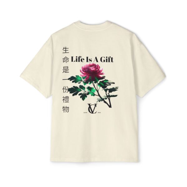 Oversized Tee - Life is a gift - Image 8
