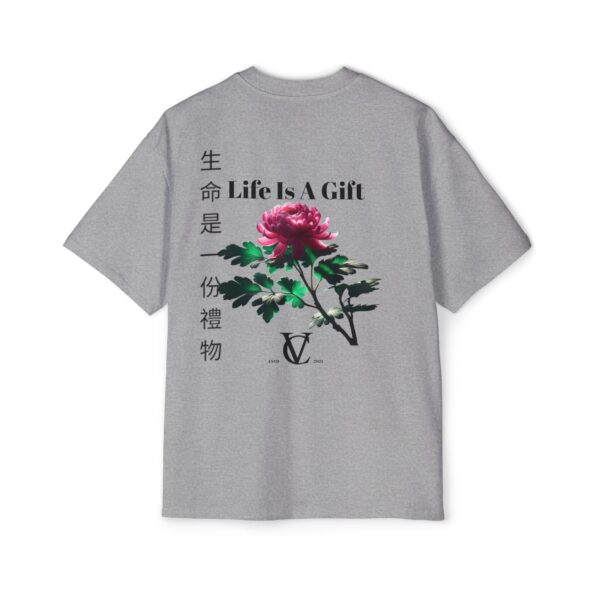 Oversized Tee - Life is a gift - Image 3