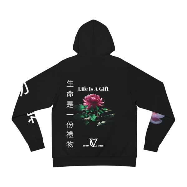 Life is a Gift Fashion Hoodie (Black)