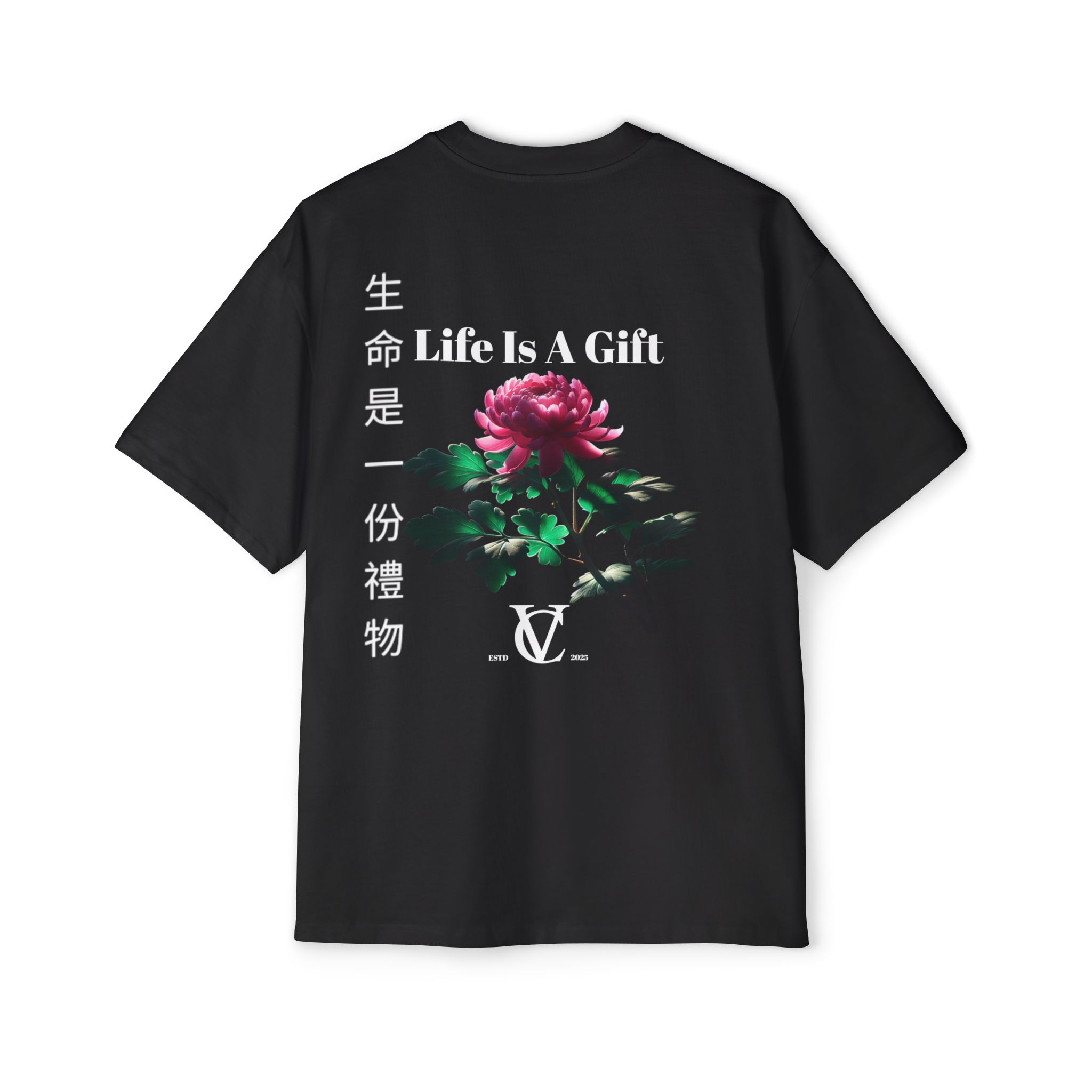 Oversized Tee - Life is a gift - Image 10